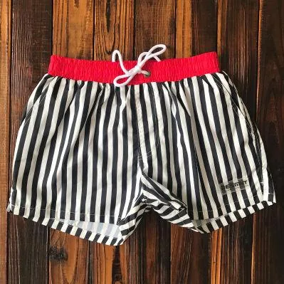 Desmiit Striped Board Shorts