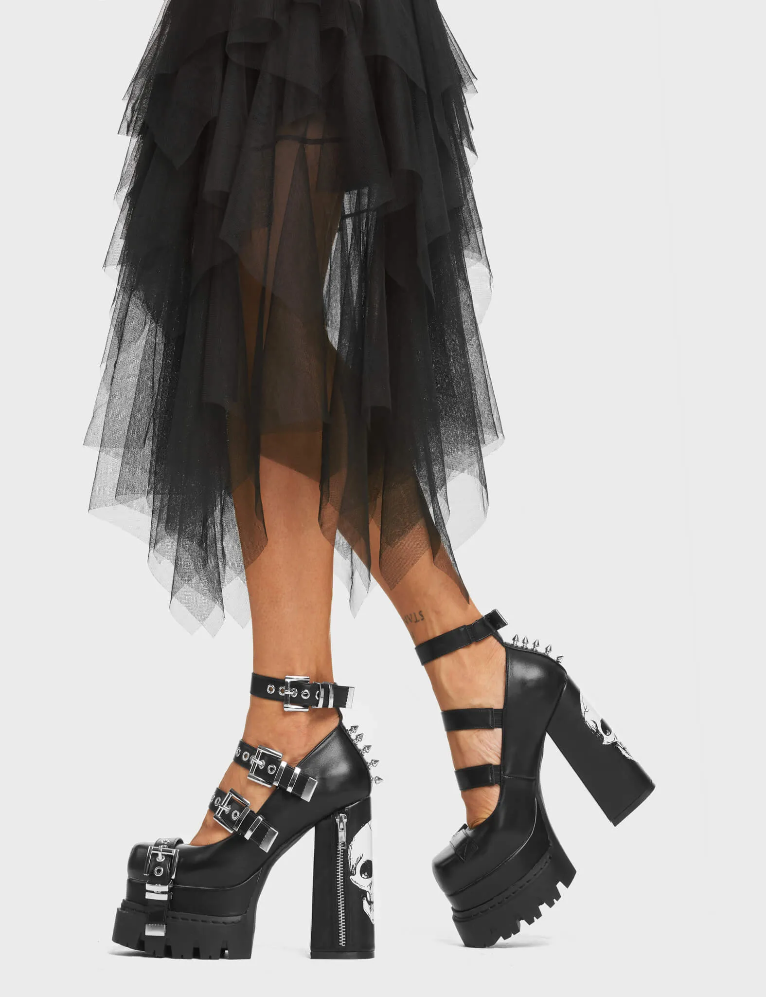 Face Value Platform Heels