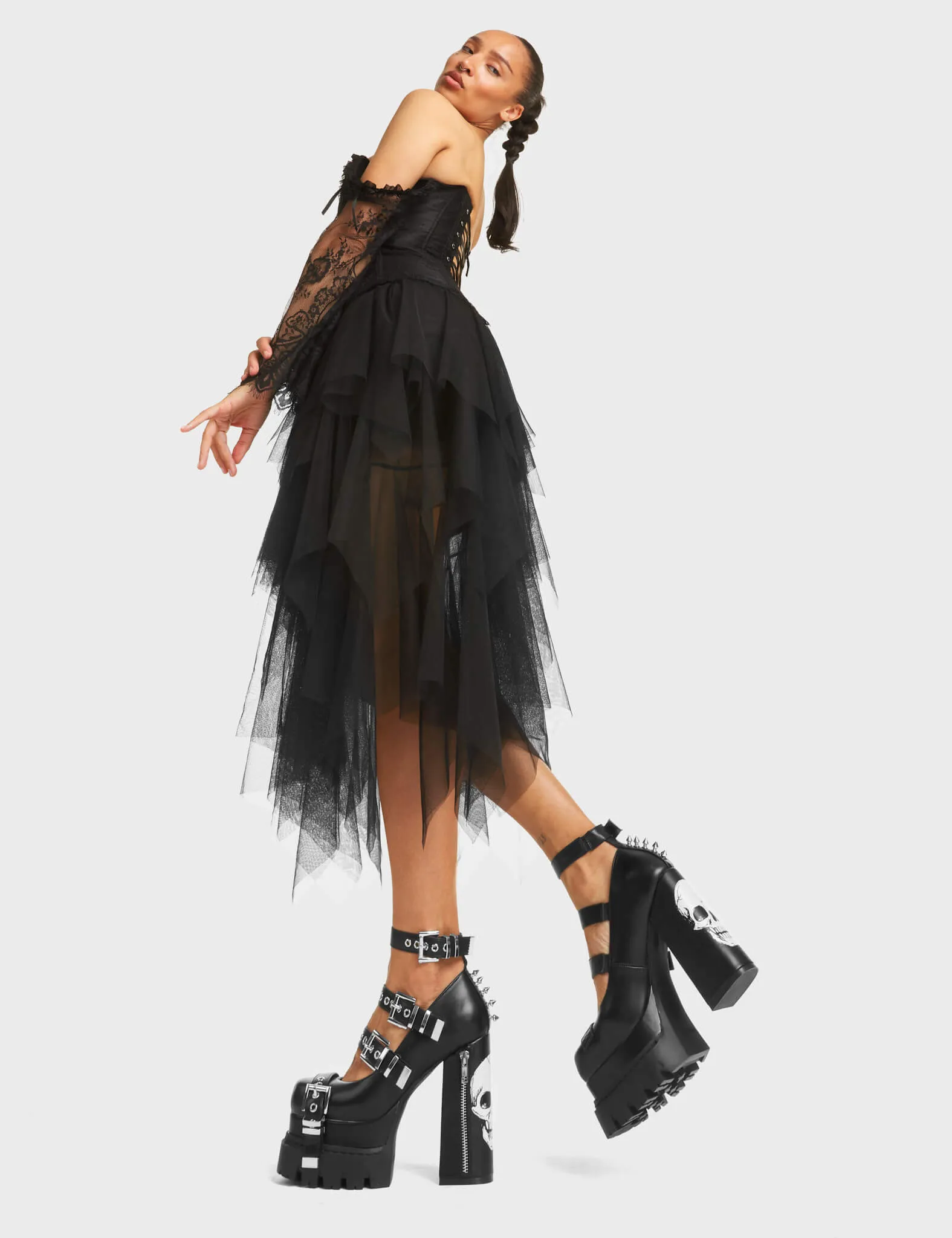Face Value Platform Heels