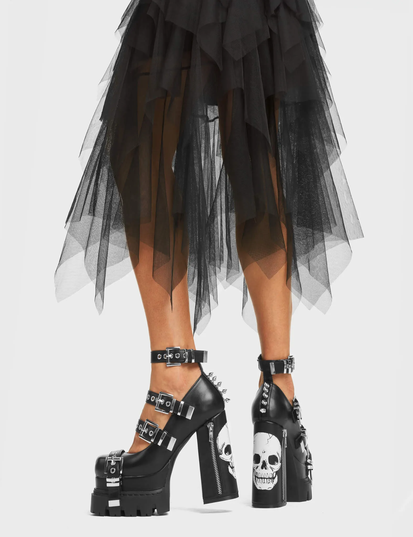 Face Value Platform Heels