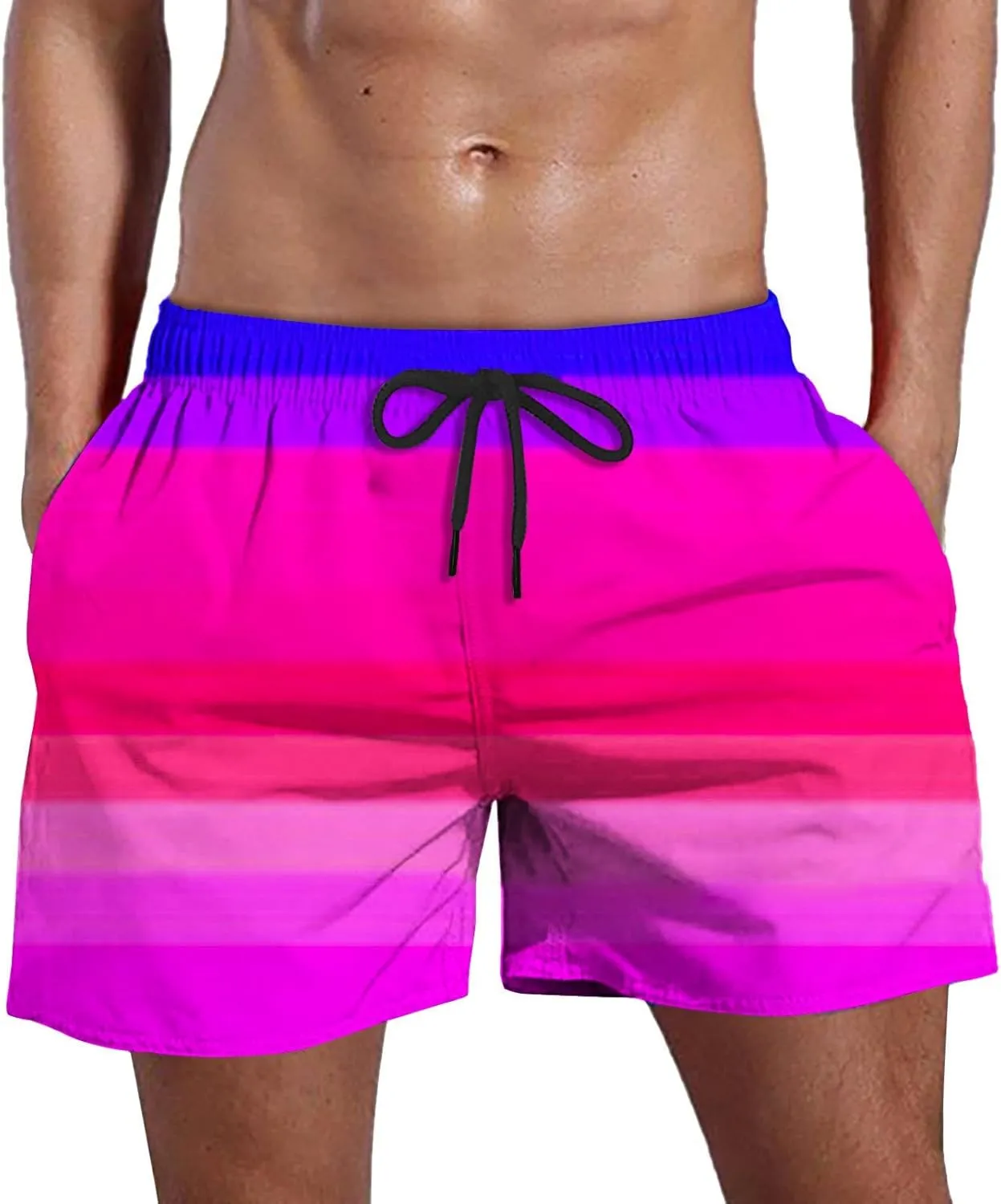 LCMTWX Mens Swimtrunks Quick-Drying Beach Pants Pants Men's Summer Sports Men's Pants Mens Board Shorts Mens Swin Trunks