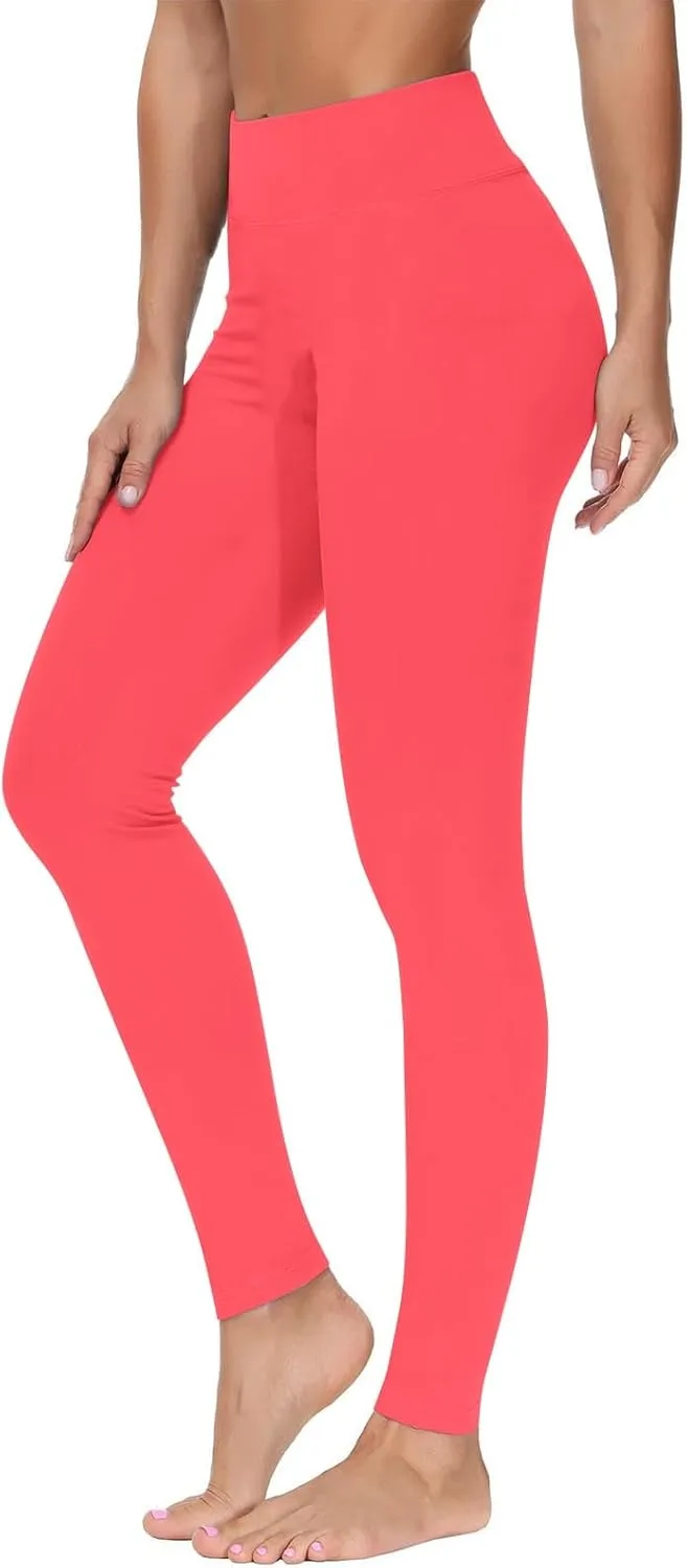 Leggings for Women High Waist Compression Yoga Pants Tummy Control Butt Lifting Workout Gym Yoga Leggings Tights