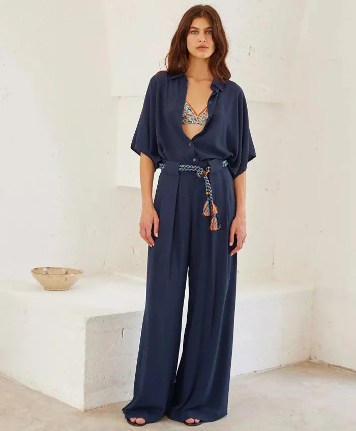 MOMONI - ASPEN PANT IN CREPE SILK BLEND