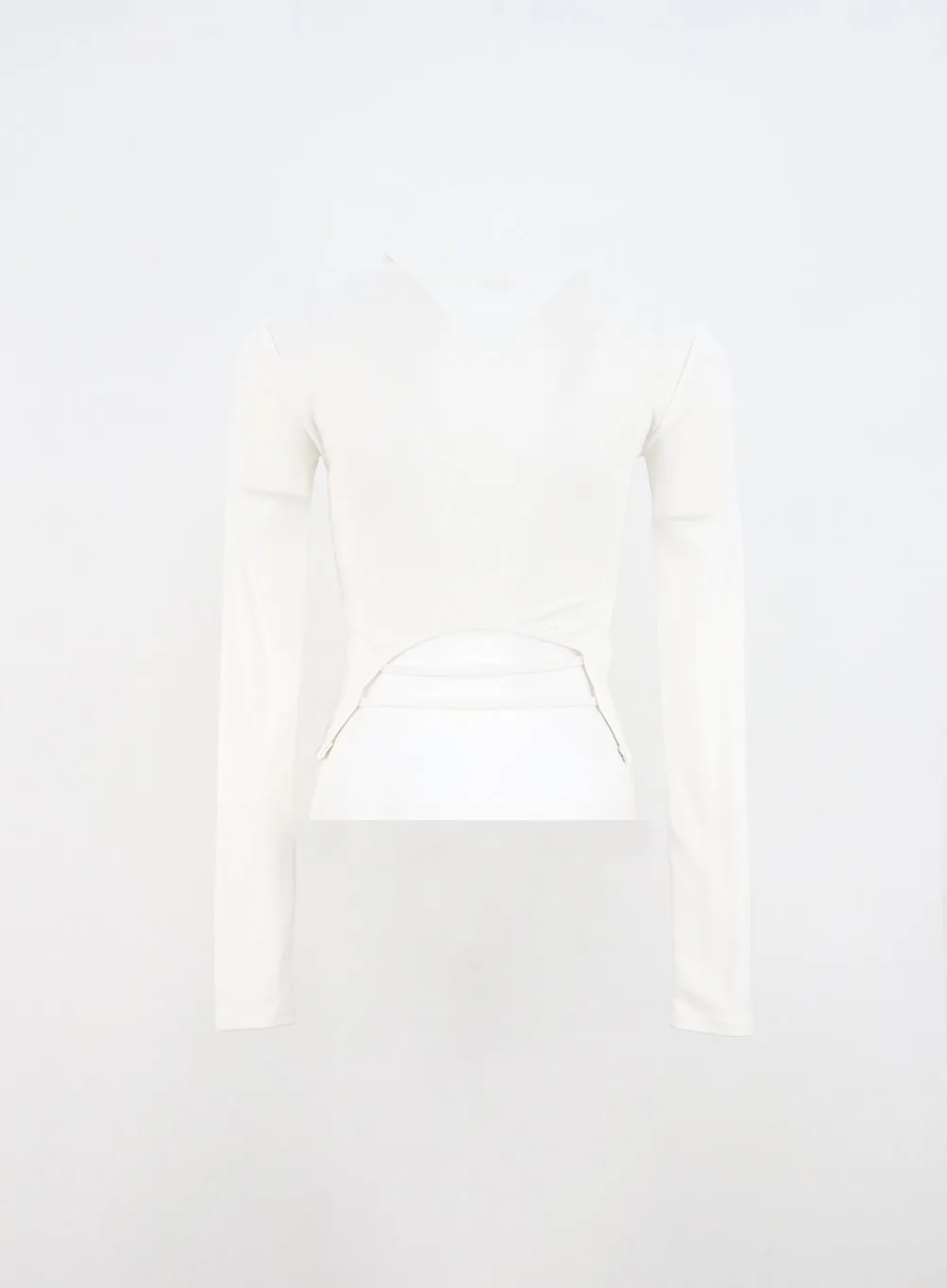 Open Back Long Sleeve Tee IN308