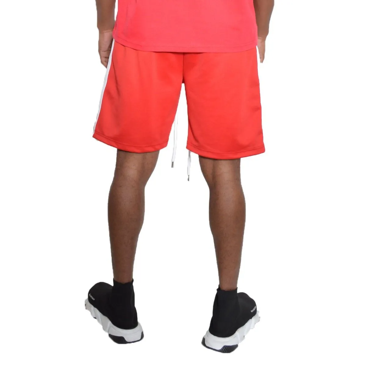 Red Striped Shorts
