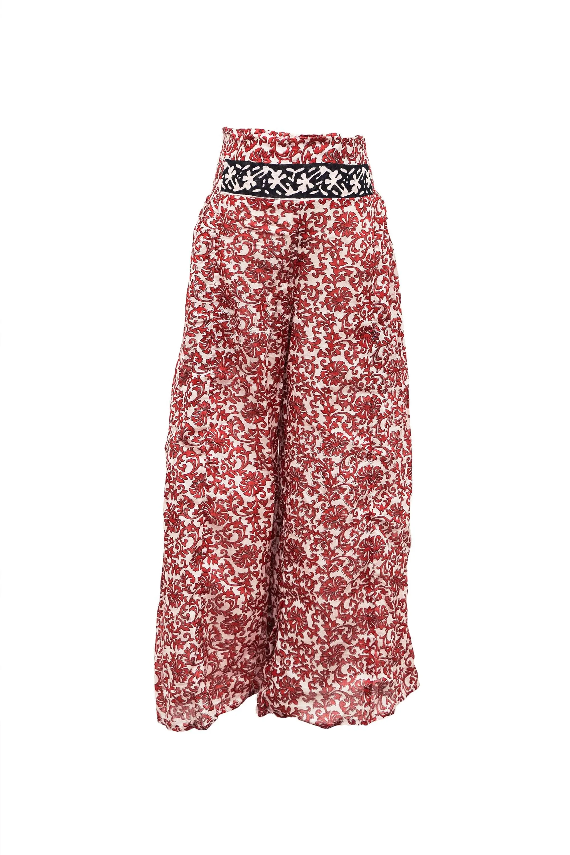 Short Kimono and Wide Leg Pants Set