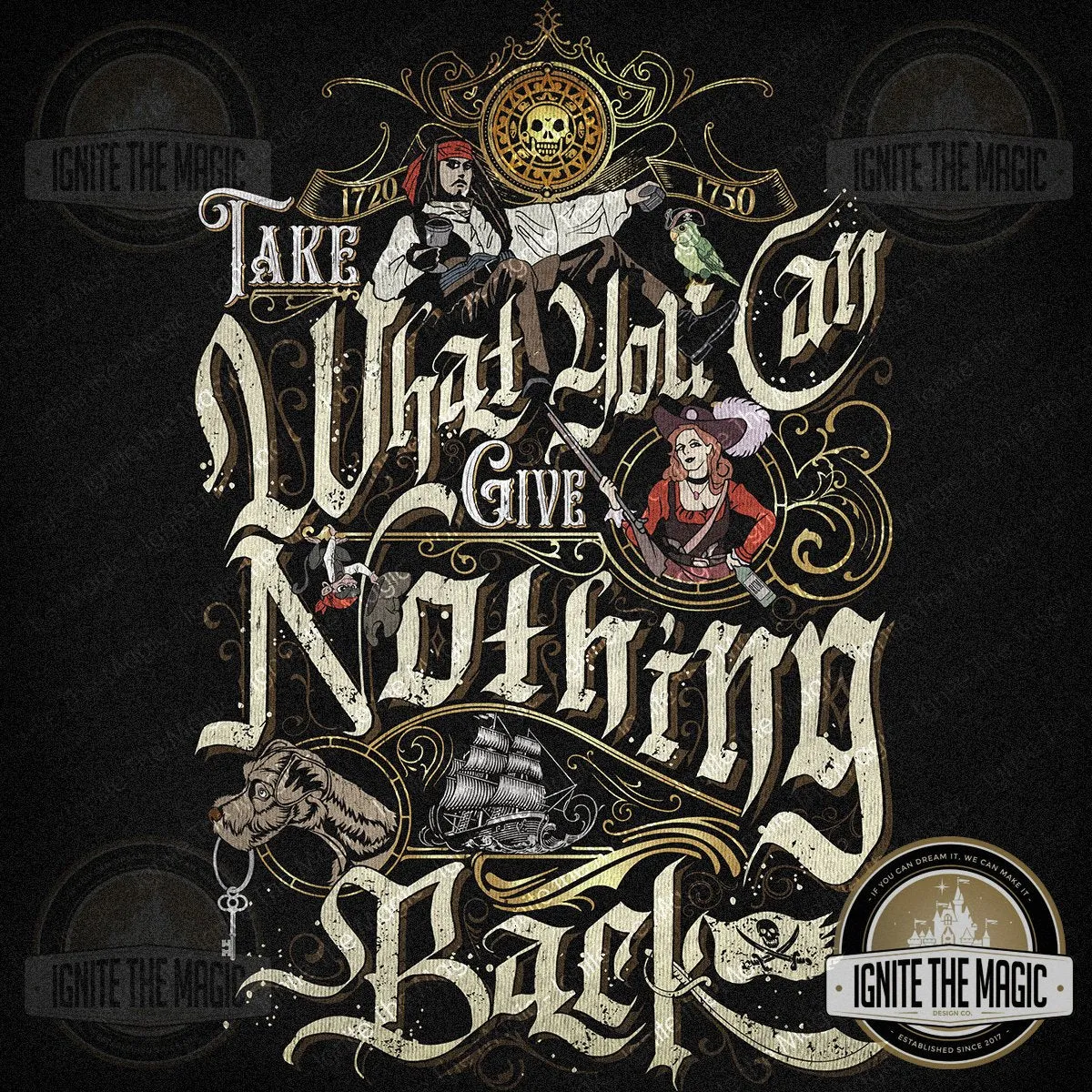 Take What You Can, Give Nothing Back - Unisex V-Neck Tees   Tanks