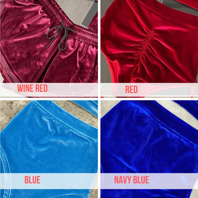 Velvet pleaser shoe protectors