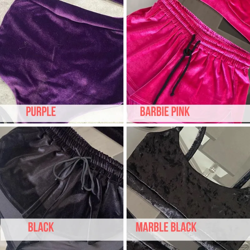 Velvet pleaser shoe protectors