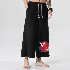 Wide Leg Japanese Pants