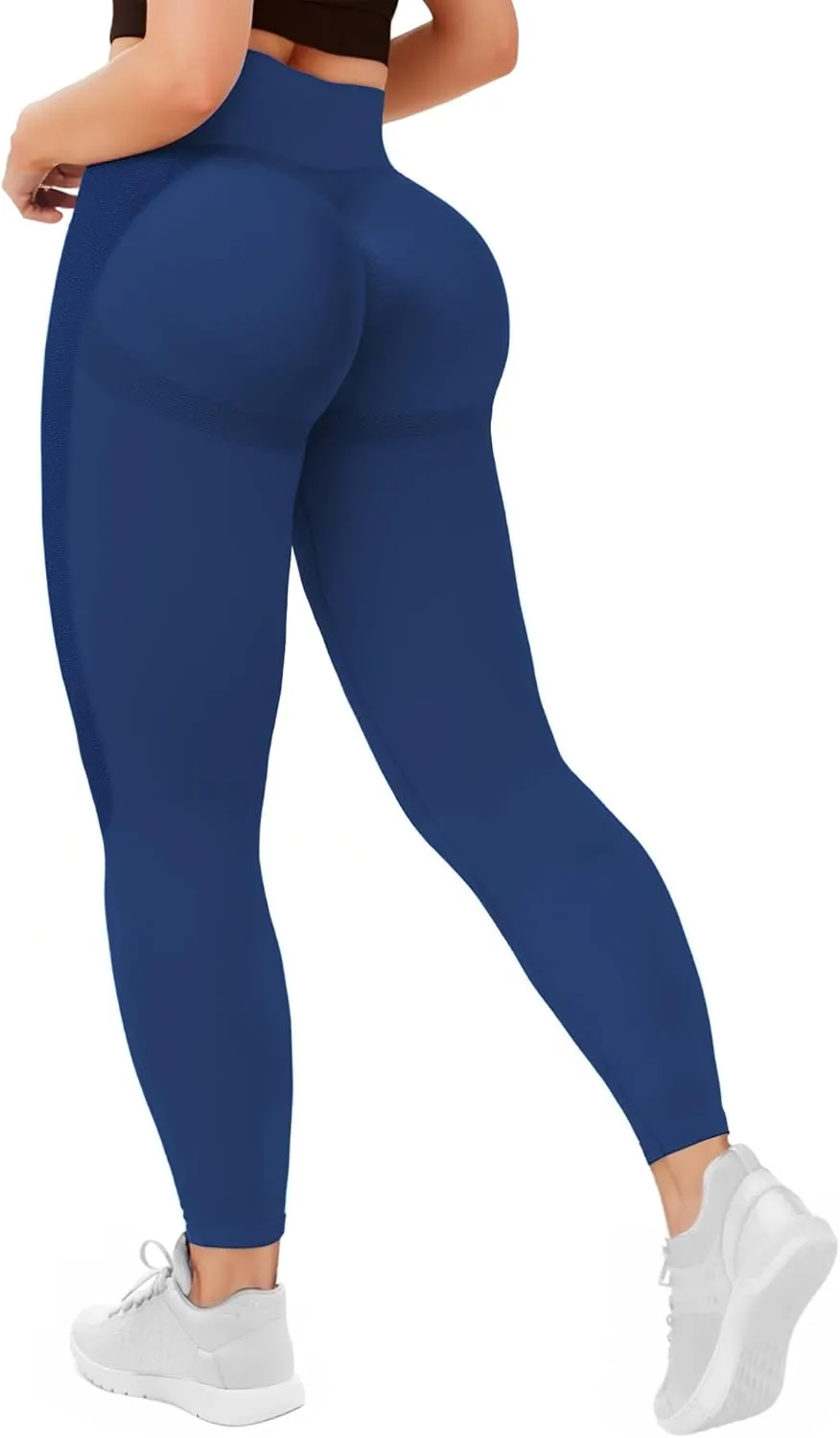 Womens Workout Scrunch Leggings High Waisted Booty Butt Lifting Tights Seamless Yoga Fitness Leggings Gym Yoga Pants