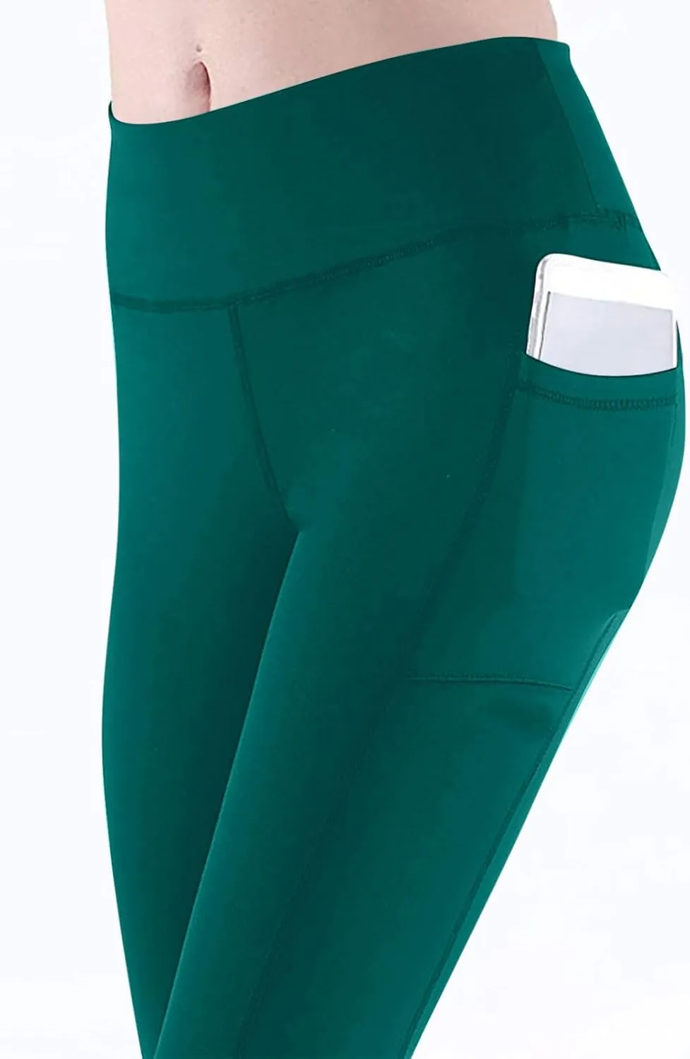 Yoga Pants Women Leggings with Pockets High Waisted Yoga Leggings Tummy Control Pant Workout Athletic Pants 2025